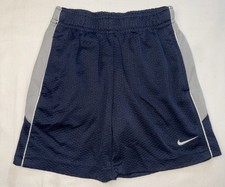 Nike Dri Fit Shorts Blue With Grey Accents Athletic Shorts Boys Size 4T