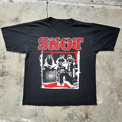 Snot Grunge Style Nu Metal Band Black Unisex T-shirt Size S-5XL