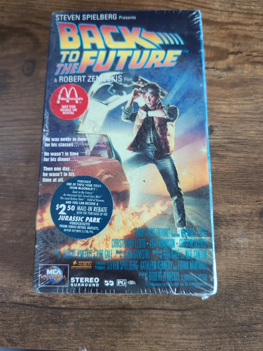 Back to the Future (1985 film) VHS Tapes for sale - eBay