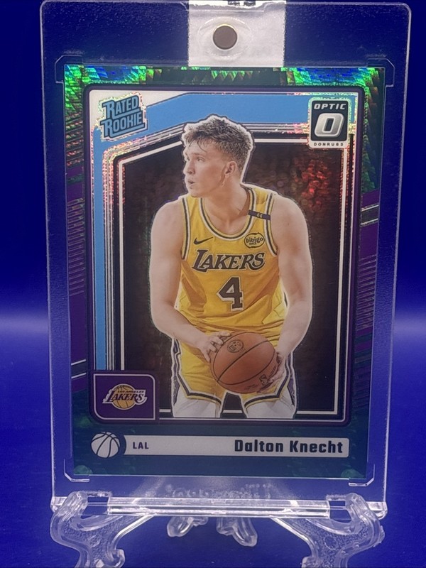 2024-25 Panini Optic Rated Rookie Green /249 Dalton Knecht Los Angeles Lakers