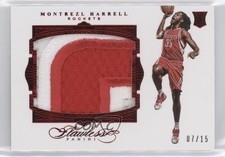 2015-16 Panini Flawless Rookie Patch Ruby 7/15 Montrezl Harrell #15 Patch 3d3