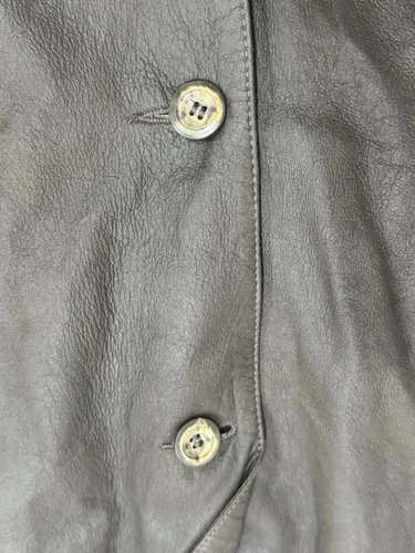 REMY 2-Button Leather Sport Coat Size: 42 MRSP: $1695 Made in USA image 4