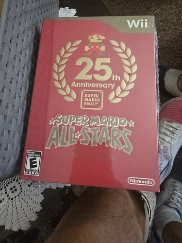 BRAND NEW SEALED Super Mario All-Stars -- Limited Edition (Nintendo Wii, 2010) - Picture 3 of 3