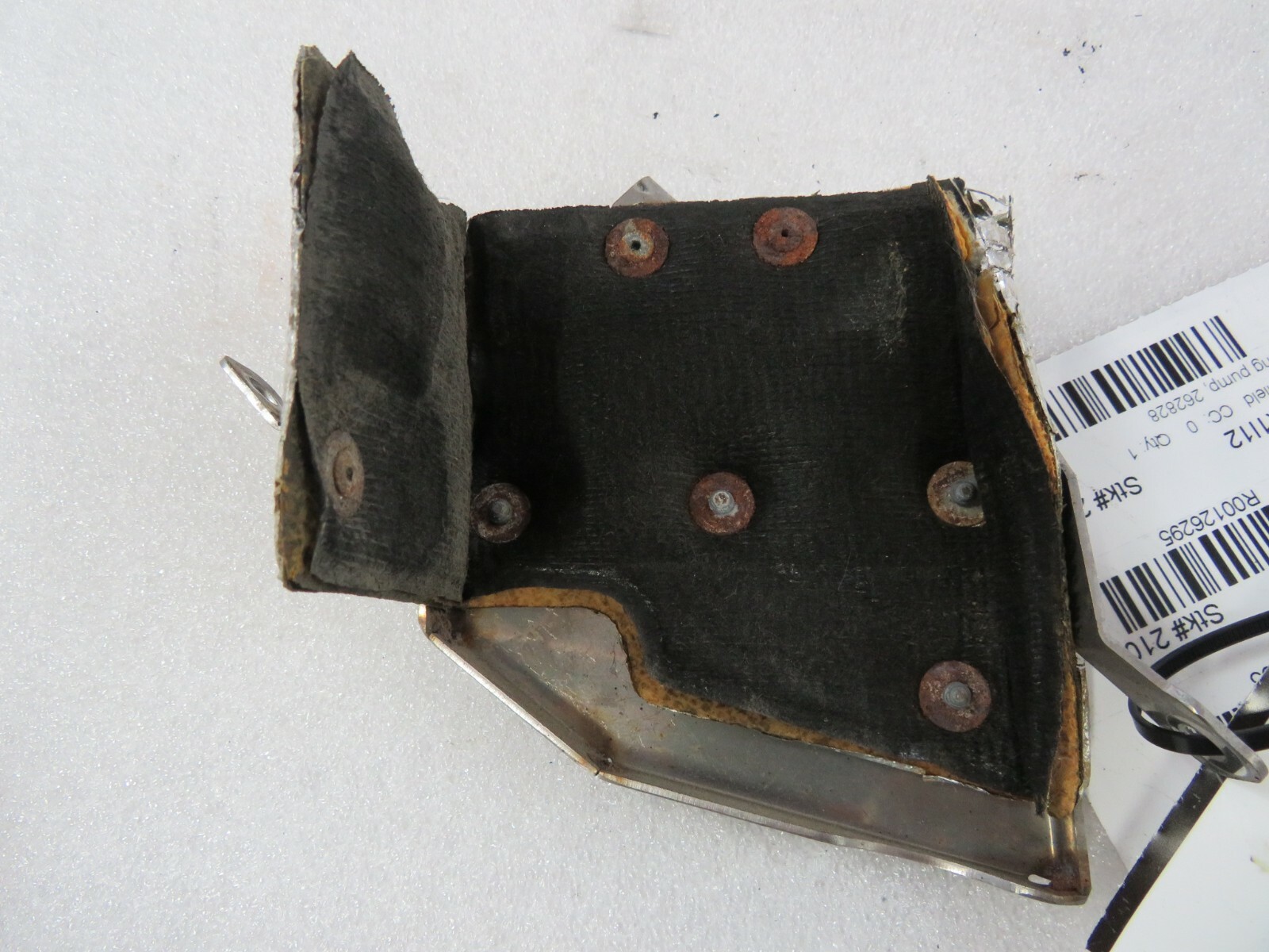 Ferrari 458 Italia, Spider, Steering Pump Heat Shield, Used, P/N 262828