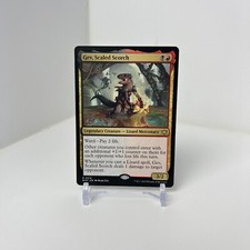 Magic The Gathering MTG Bloomburrow Gev, Scaled Scorch NON-FOIL Legendary