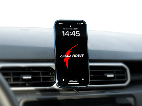 Magnétique Support de Téléphone pour DACIA Duster 2 (2022+) - Noir - 360° - Afbeelding 3 van 15