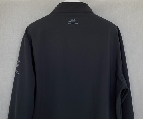 Chaqueta deportiva Peter Millar Crown carcasa suave con cremallera completa Herbert Block Memorial XXL - Imagen 8 de 15