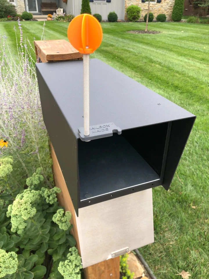 Mail Alert - Mail Flag - Mailbox - FOR FLAT TOP STYLE BOX ONLY AS SHOWN - NEW - Image 4 of 4