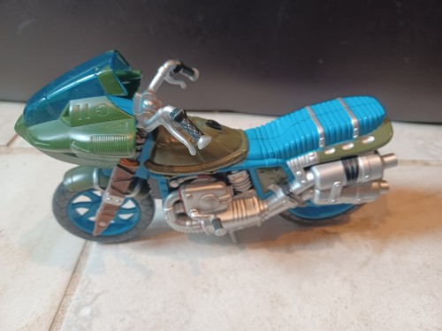 2002 Playmates Toys TMNT Teenage Mutant Ninja Turtles Motorcycle Bike Leonardo - Picture 3 of 4