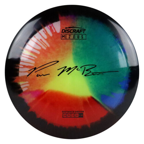 Discraft Disc Golf Paul McBeth Z Line Fly Dye Zeus Distance Driver 12/5/-1/3 - - Picture 5 of 15