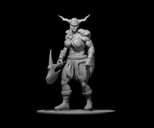 Female Frost Giant 50mm Miniatures D&D Warhammer Pathfinder AoS