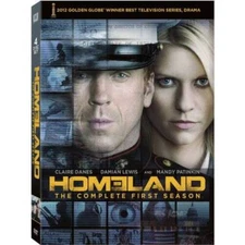 Homeland: Season 1 LIMITED EDITION Includes BONUS DVD QA With Creators a - GOOD
