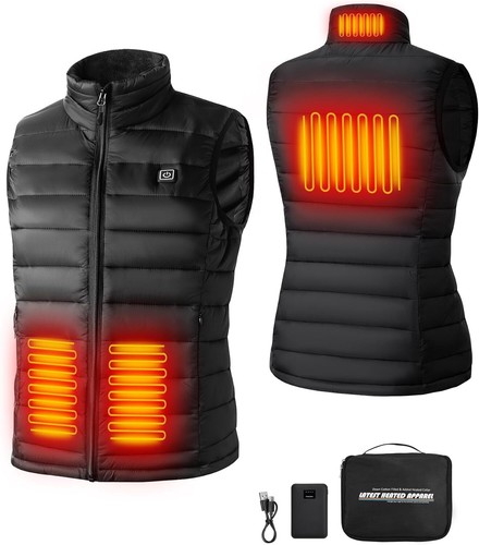Beheizbare Damenjacke Mantel mit Batteriepack inklusive - Bild 8 von 8