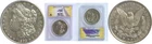 1892 $1 Morgan Silver Dollar ANACS AU 50 Details Cleaned