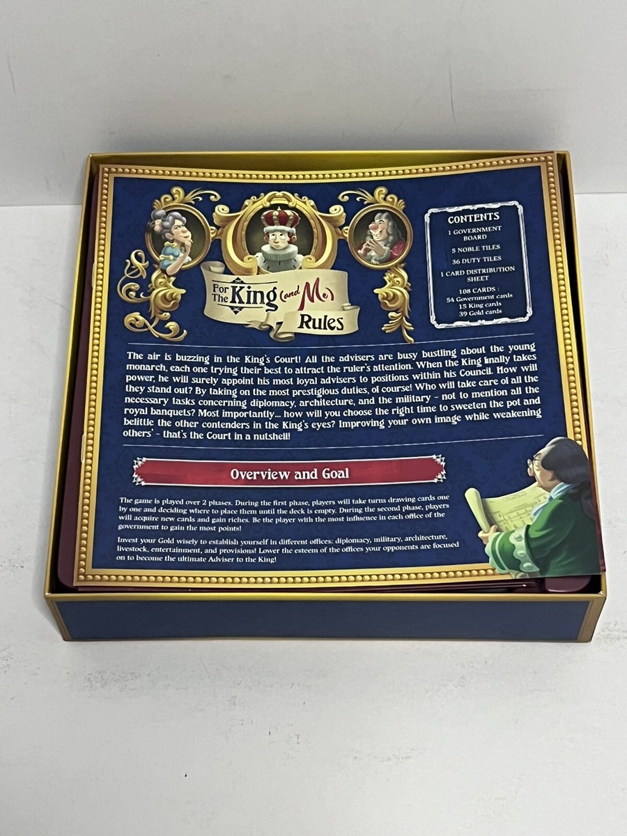 Aazon.co: IELLO: for The King (and e), Strategy Board Gae, A Coical Thee That The Whole