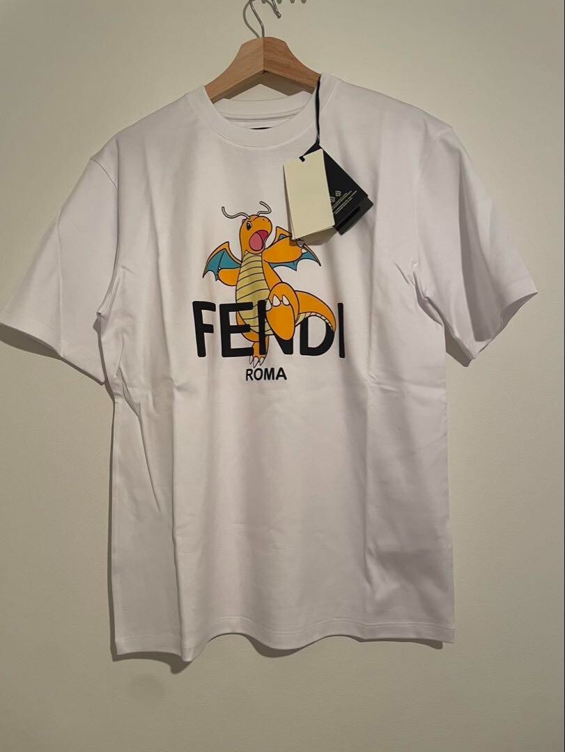 FENDI x FRGMT x POKÉMON コラボ Tシャツ ポケモン FENDI x FRGMT x POKÉMONコレクションから、着せ替えアイテムが