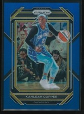 Kahleah Copper 2023 Panini Prizm WNBA Blue Prizm /175 #73