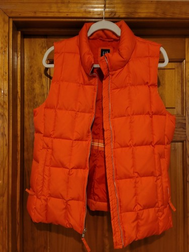 gap orange vest