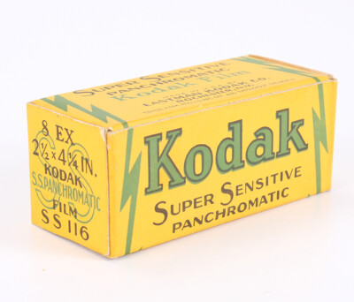 七 KODAK 116 SUPER SENSITIVE EMPTY BOX ONLY (NO FILM), EXPIRED