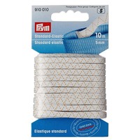 Standard-Elastic 5 Mm Weiß, Packung Mit 10M, Gummiband, Gummilitze