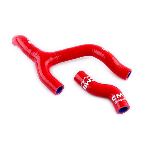 Red Silicone Radiator Coolant Hose Kit for 2013-2015 KTM 250 SXF / 250 XC-F - Picture 3 of 7