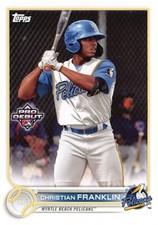 2022 TOPPS PRO DEBUT (#PD-144) - CHRISTIAN FRANKLIN
