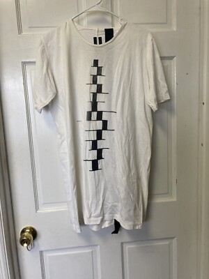 Tシャツ・カットソー Rick Owens DRKSHDW Men T-shirt White DU01E3259RNEP3 1108 Rick Owens DRKSHDW Tommy T-Shirt in White | SVD USA