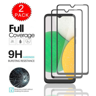 For Samsung Galaxy A02S A13 A53 A33 5G A03 A03S Tempered Glass Screen Protector