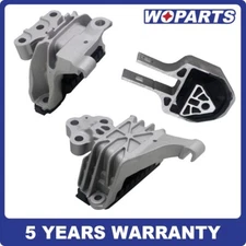 Engine Motor AND Trans Mount Set 3PCS Fit For Dodge Dart L4 2.4L Auto 2013-2016