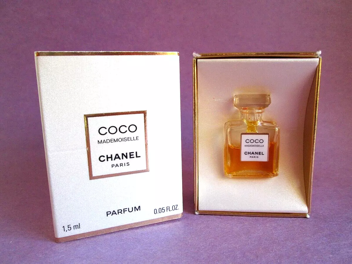Vintage Chanel Coco Mademoiselle Mini Pure Perfume in Box 1.5 ml