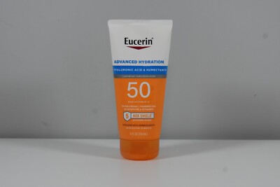 Eucerin Advanced Hydration + Hyaluronic Acid & Humectants lotion SPF 50 12/25