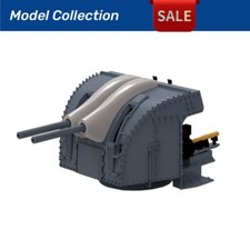 1/144 1/200 1/350 1/700 Royal Navy 102 mm/45 QF HA MkXVI pistola doppia AA tipo B 6 pezzi