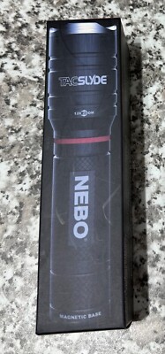 NEBO Tac Slyde Multi-Function 300 Lumen Weatherproof LED Flashlight + Lantern