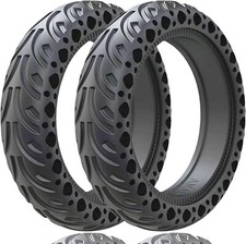 2 pcs 60/70-6.5 Scooter 10x2.5 Solid Tires for Segway Ninebot MAX G2 G30 G30 LP