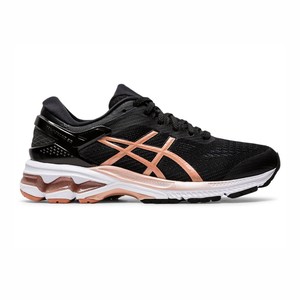 black asic womens shoes