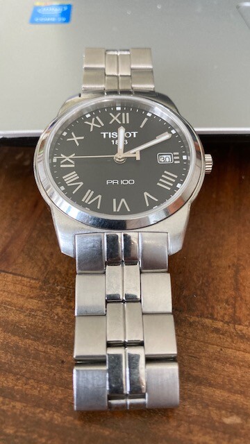 Купить TISSOT PR 100 Mens Watch T049410B Stainless Steel на Аукцион из  Америки с доставкой в Россию, Украину, Казахстан
