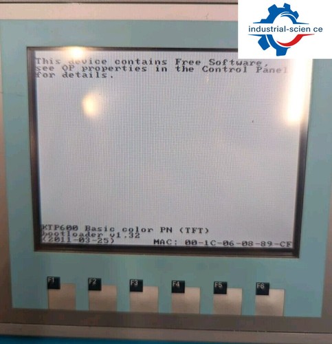 LowTariff✅Siemens KTP600 Simatic Touch Panel Basic Color 6AV6 647-0AD11-3AX0 - Picture 2 of 6