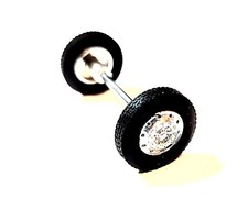 3 DCP Most Brands 1/64th KW, PETE CHROME 1 Single 2 Dual WHEELS, TIRES Axle