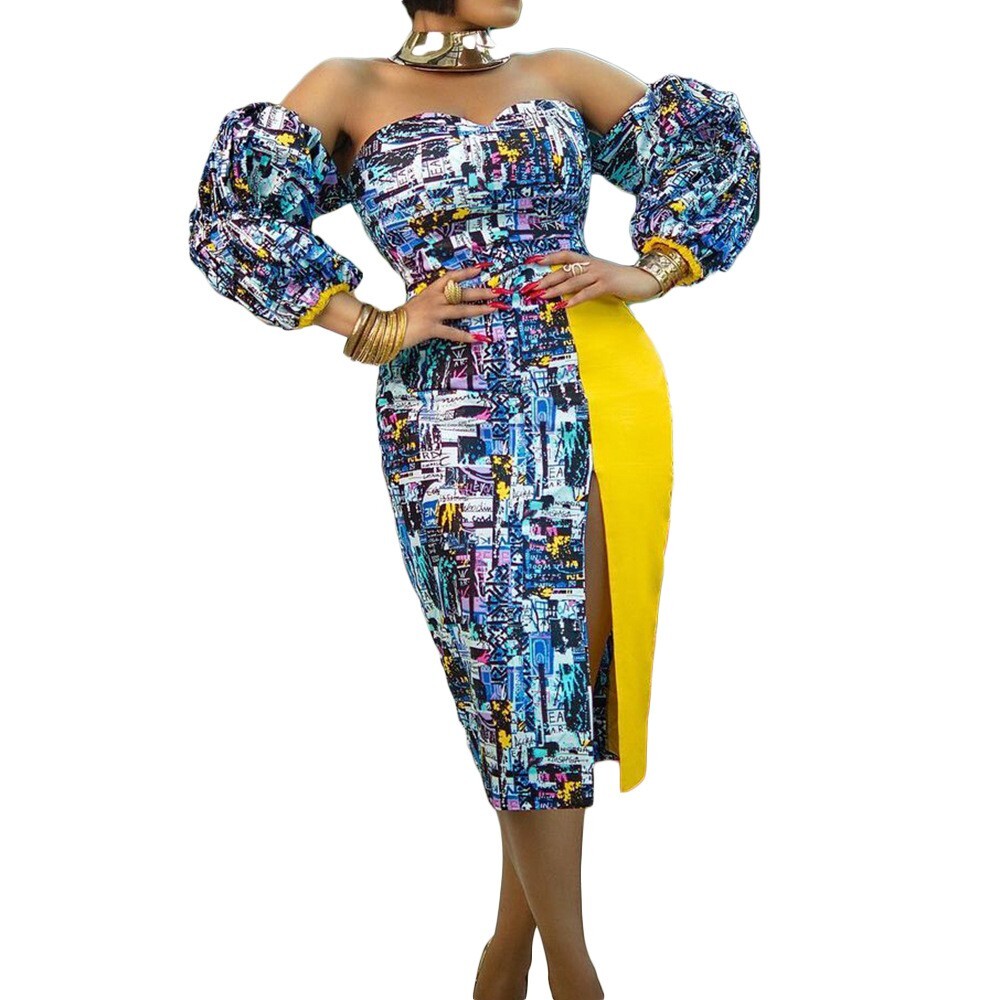 Womens Sexy Slim Fit Women Dresses Party Off Shoulder Evening Gown Midi Dress | eBay Womens Sexy Slim Fit Women Dresses Party Off Shoulder Evening Gown Midi Dress | eBay