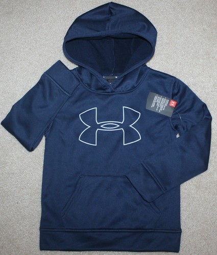 Logo Pullover (Hoodie; Navy Blue/Gray 