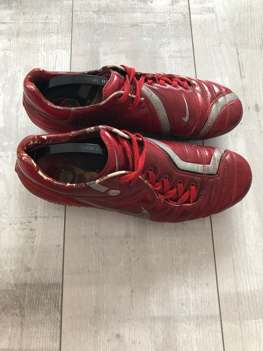 Nike Total 90 Air Zoom Supermacy Red Football Cleats Boots