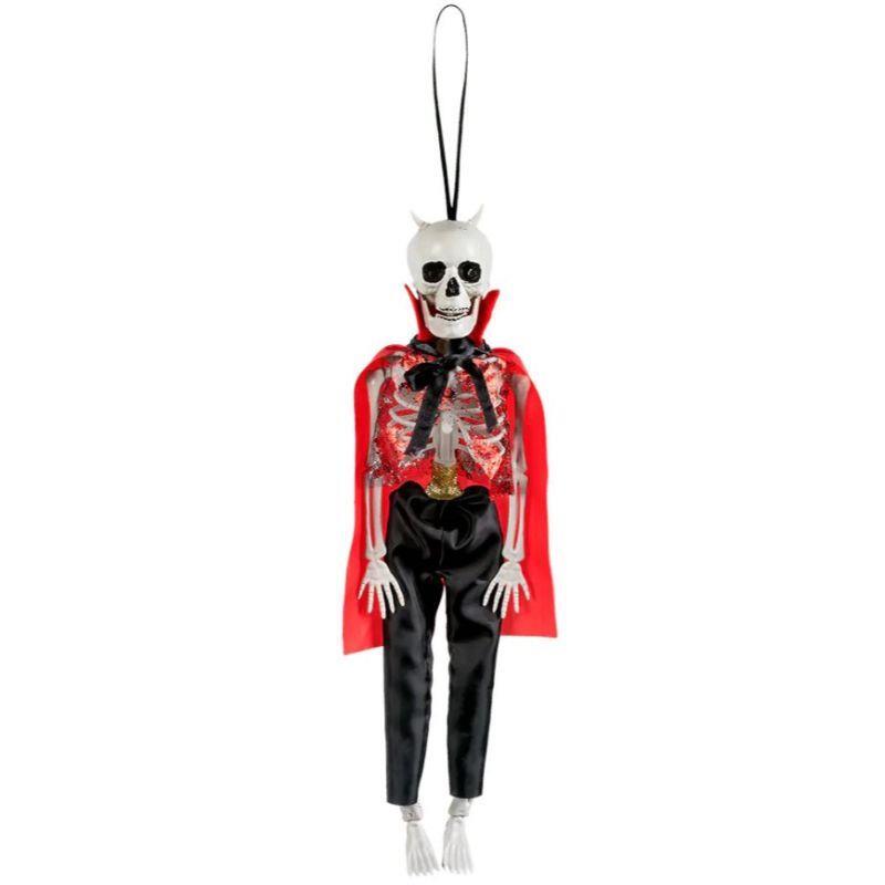 Boland Skeleton Devil Hanging Halloween Party Decoration - 40cm