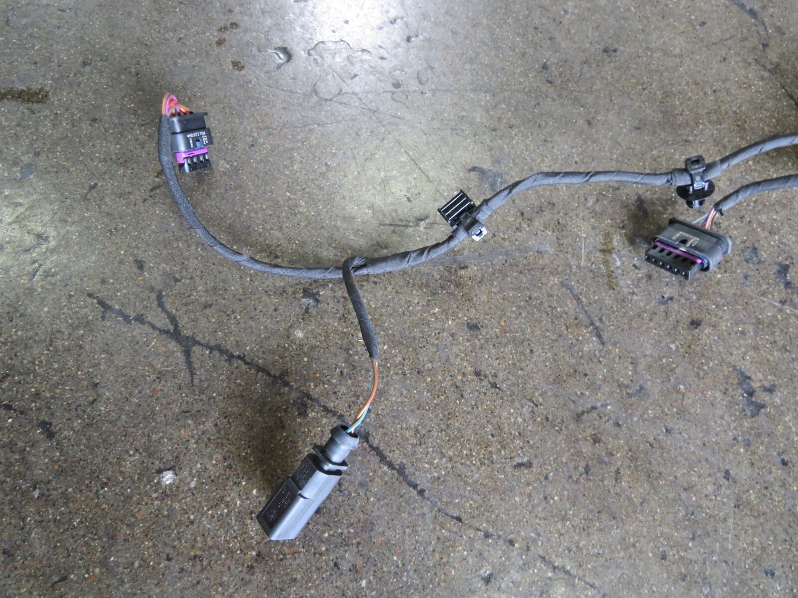 Lamborghini Huracan, LP580, LP610, LH, Door Wire Harness, Used, P/N 4T1971030