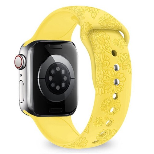 Silicone Strap For Apple Watch With 3D Print - Picture 24 of 32