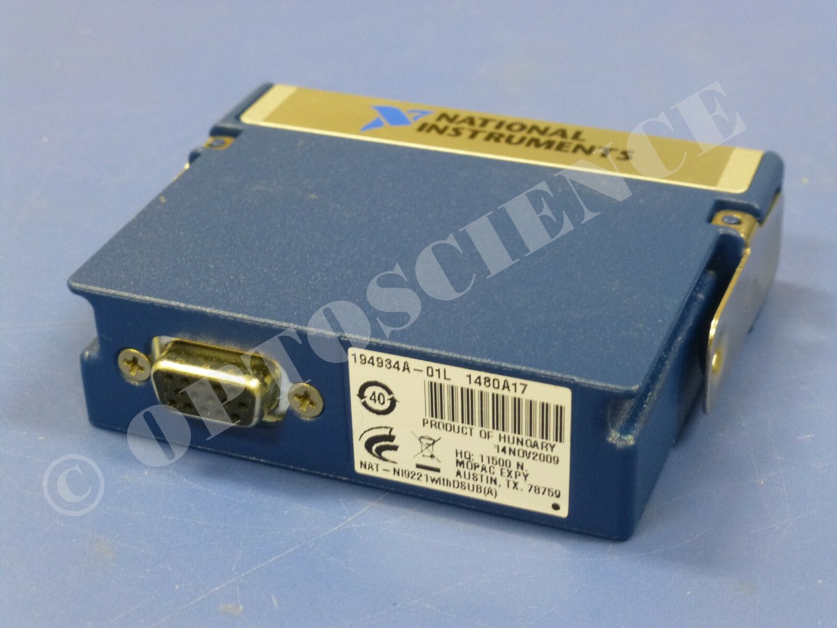 Module National Instruments NI 9221 - Entrée Analogique ±60V Pour CDAQ - Occasion Fonctionnel