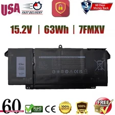 10PCS 63Wh 7FMXV Battery For Dell Latitude 5320 7320 7420 7520 9JM71 TN2GY 4M1JN