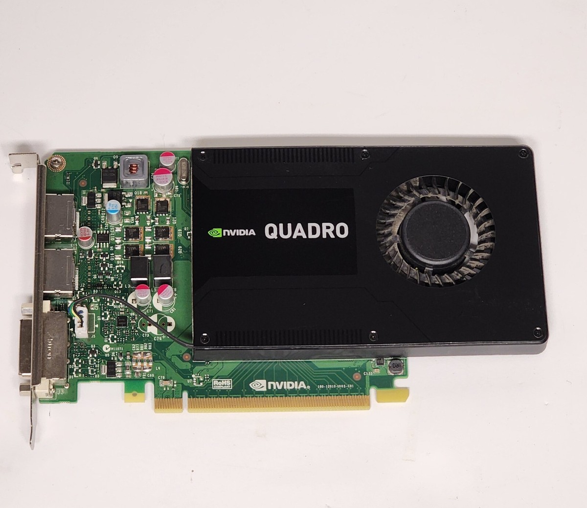 764899-001 HP Nvidia Quadro K2200 4GB GMNNC DVI Dual DP