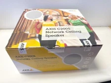 NEW AXIS C2005 Network Ceiling Speaker White 0834-001 Open Box