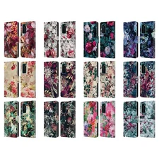 OFFICIAL RIZA PEKER FLOWERS LEATHER BOOK WALLET CASE COVER FOR HUAWEI PHONES 4