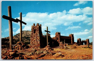 Holy City Easter Pageant Ground Lawton Oklahoma OK vintage Postcard